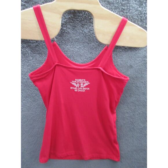 HARLEY-DAVIDSON Womens Large Cotton Tank Top RAMPSAY'S SYDNEY NOVA SCOTIA CANADA - Picture 12 of 15